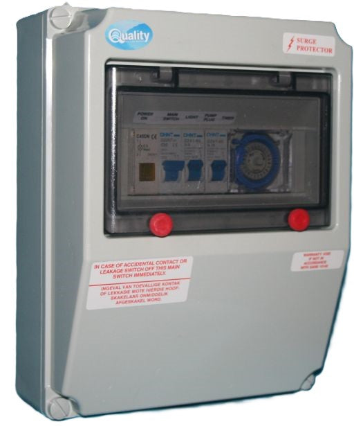 Swimming Pool DB Box With Timer & Light Transformer
