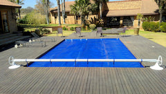 Pool Cover / Solar Blanket Roll-Up Station